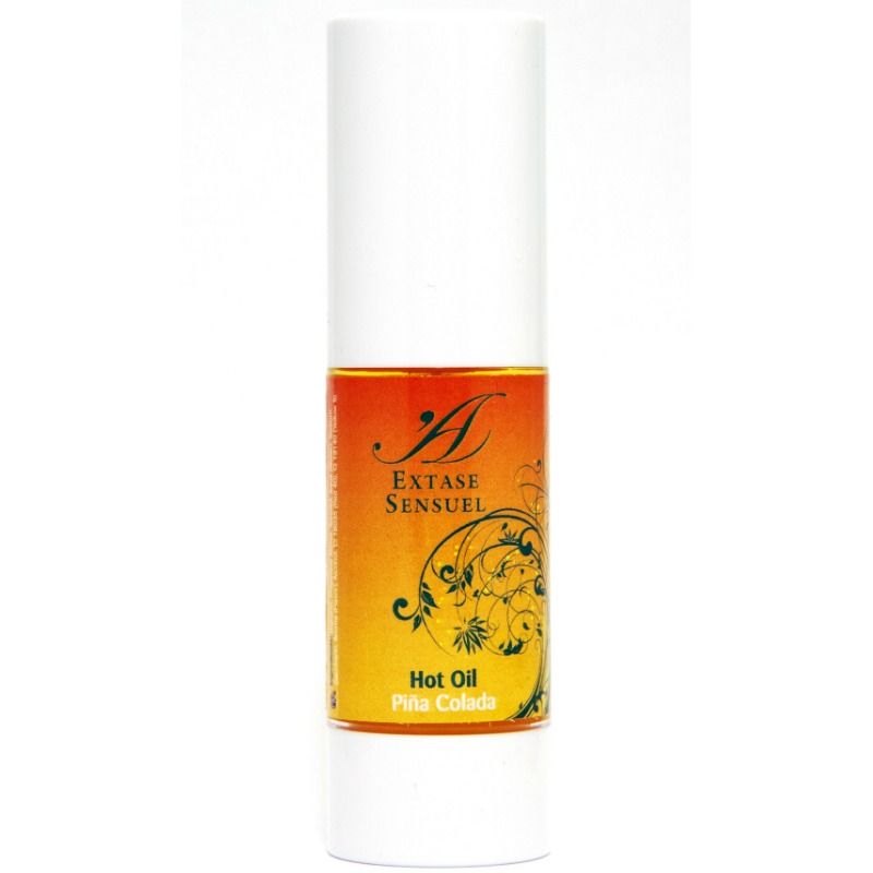 EXTASE SENSUAL - HUILE STIMULANTE DE CHALEUR PIÑA COLADA 30 ML - Sensualia