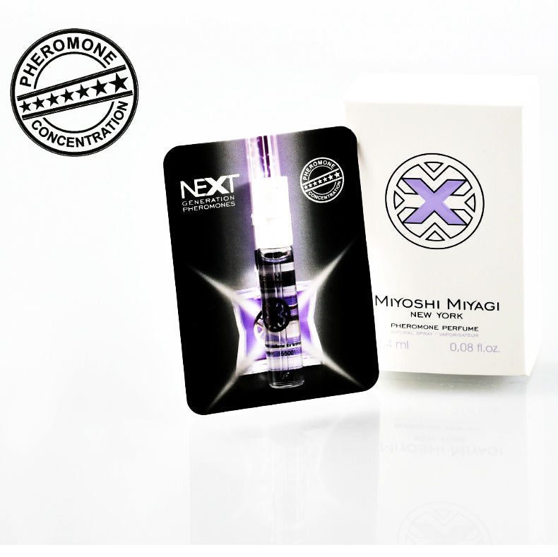 MIYOSHI MIYAGI - PARFUM NEW YORK DE FEROMONAS MUJER 2.4ML - Sensualia