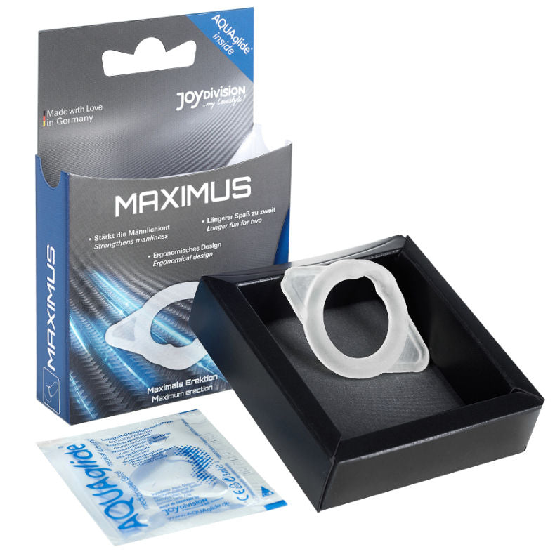 JOYDIVISION POTENZDUO - MAXIMUS BAGUE BLANC - XS - Sensualia