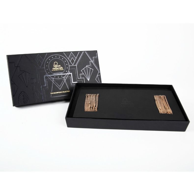 BIJOUX - MAGNIFIQUE BIJOU CHAÎNE MÉTAL POUR TAILLE DORÉE - Sensualia