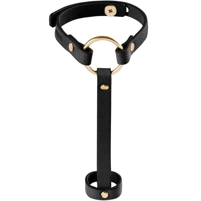 BIJOUX - INDISCRETS BRACELET / HARNAIS MAZE NOIR - Sensualia