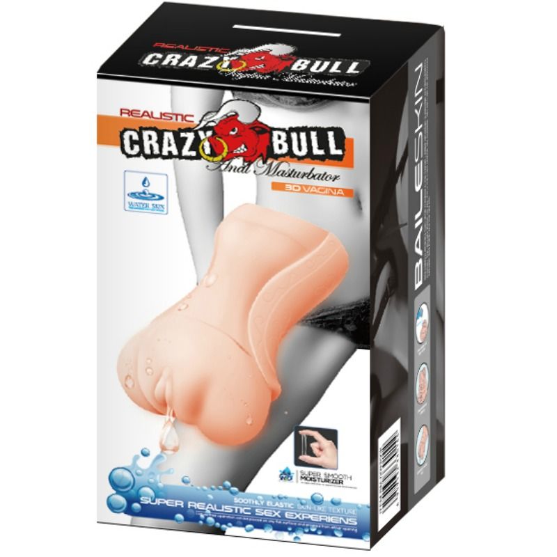 CRAZY BULL - MASTURBATEUR VAGIN PEAU D'EAU - Sensualia