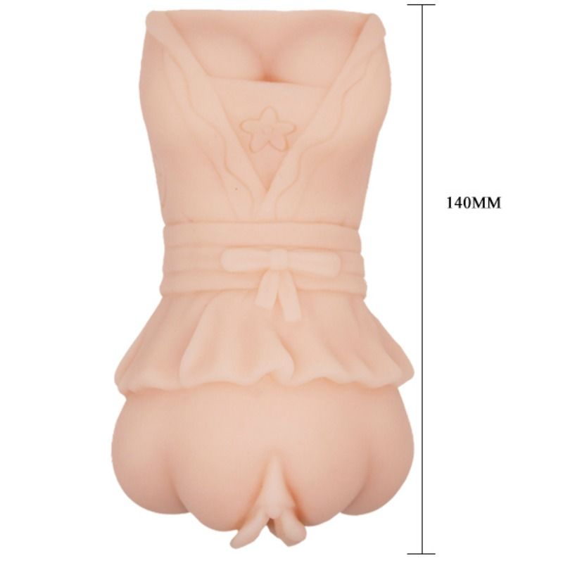 CRAZY BULL - MASTURBADEUR VAGIN PEAU D'EAU AVEC BALLES VIBRANTES - Sensualia