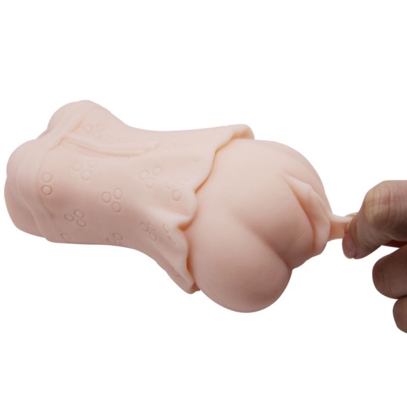 CRAZY BULL - MASTURBADEUR VAGIN PEAU D'EAU AVEC BALLE VIBRANTE 2 - Sensualia