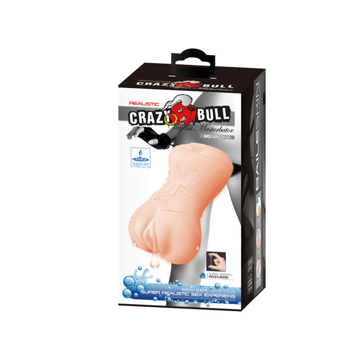 CRAZY BULL - MASTURBADEUR PEAU D'EAU MODÈLE VAGIN 4 - Sensualia