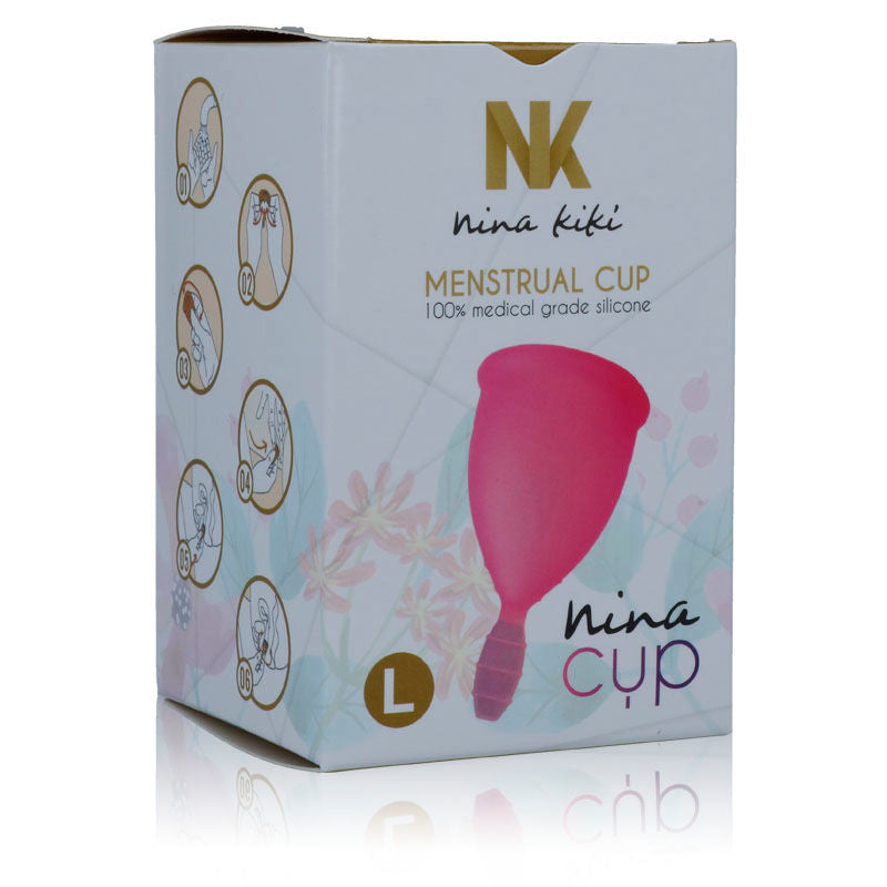 NINA KIKÍ - COUPE MENSTRUELLE ROSE - TAILLE L - Sensualia