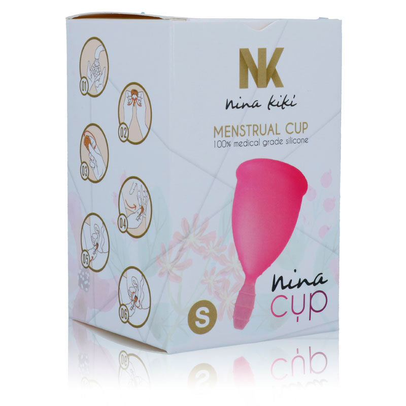 NINA KIKÍ - COUPE MENSTRUELLE ROSE - TAILLE S - Sensualia
