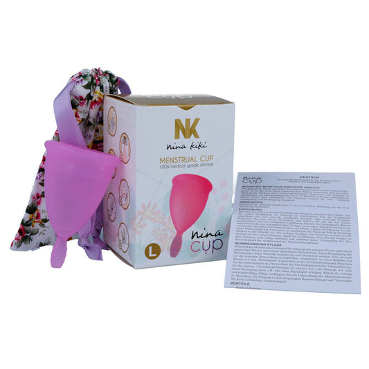 NINA KIKÍ - COUPE MENSTRUELLE VIOLET - TAILLE L - Sensualia