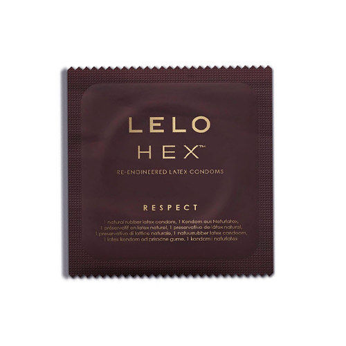 LELO - PRÉSERVATIFS HEX RESPECT XL PAQUET DE 12 - Sensualia