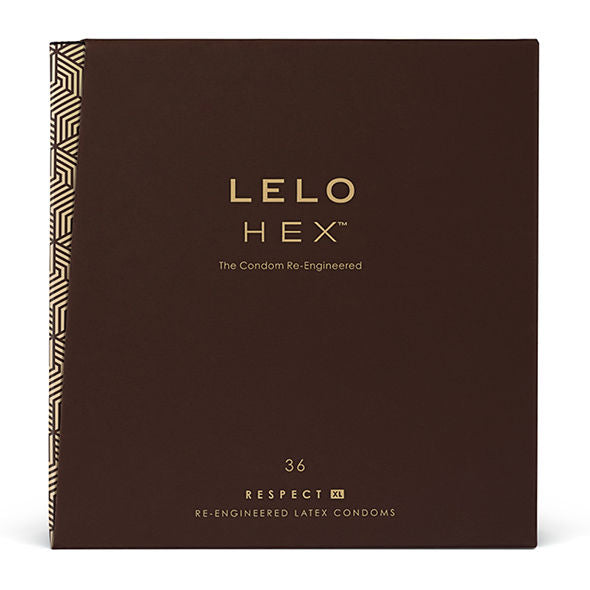 LELO - PRÉSERVATIFS HEX RESPECT XL 36 PACK - Sensualia