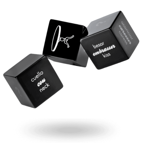 BIJOUX - LES PETITS BONBONS LUCKY DICE OF LOVE ES/EN/FR - Sensualia