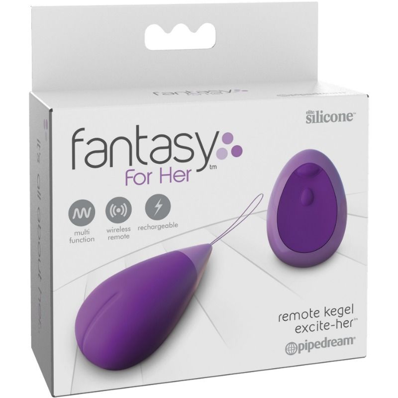 FANTASY FOR HER - TELECOMMANDE KEGEL EXCITE-HER FANTASY FOR HER