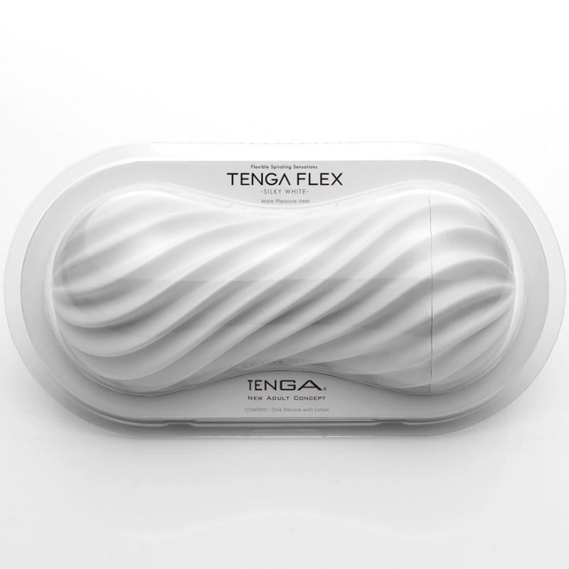 TENGA - MASTUBADOR MLE FLEX BLANC - Sensualia