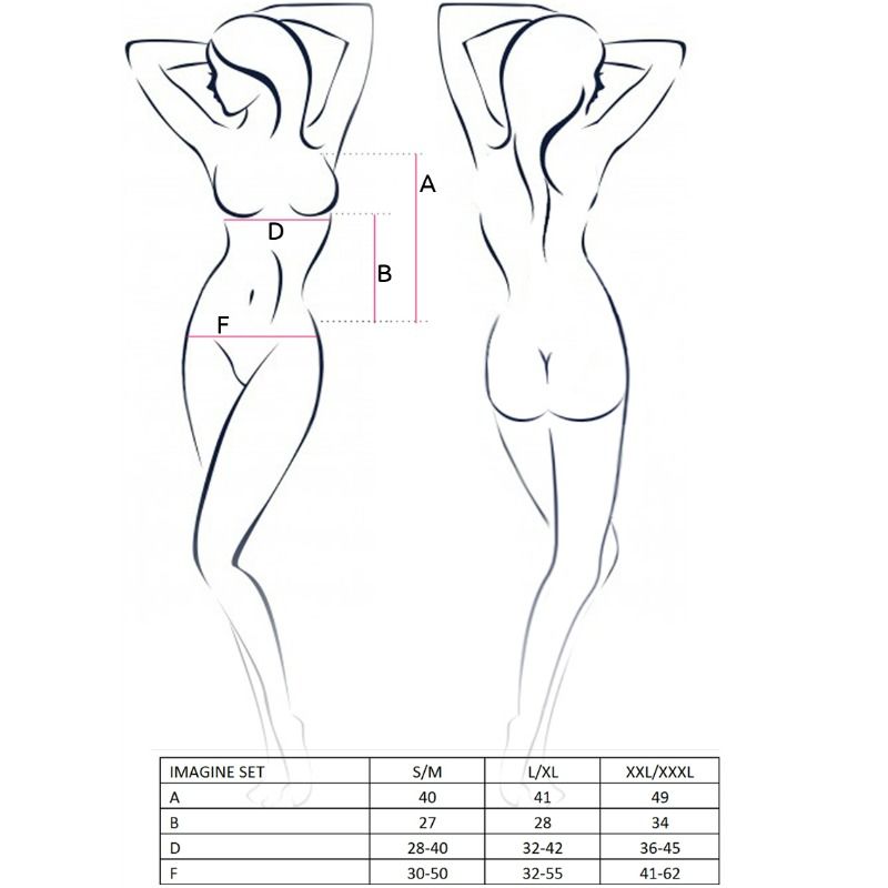 PASSION - WOMAN IMAGINE SET TALLA L/XL - Sensualia