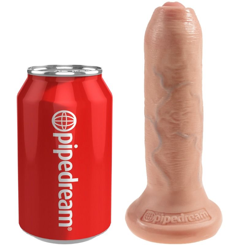 KING COCK - GODE RÉALISTE CHAIR NON COUPÉ 15 CM - Sensualia