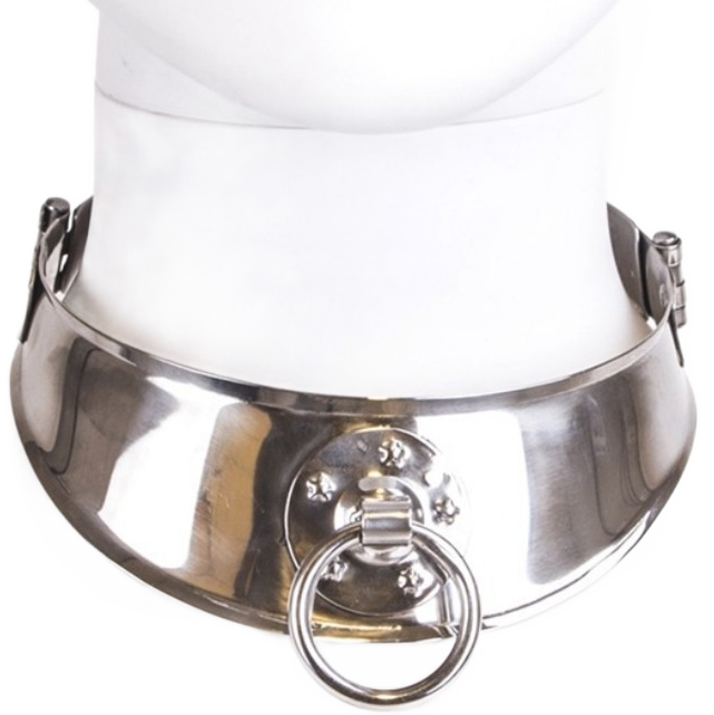 METAL HARD - COLLIER DE RETENUE EN AVEC ANNEAU - Sensualia