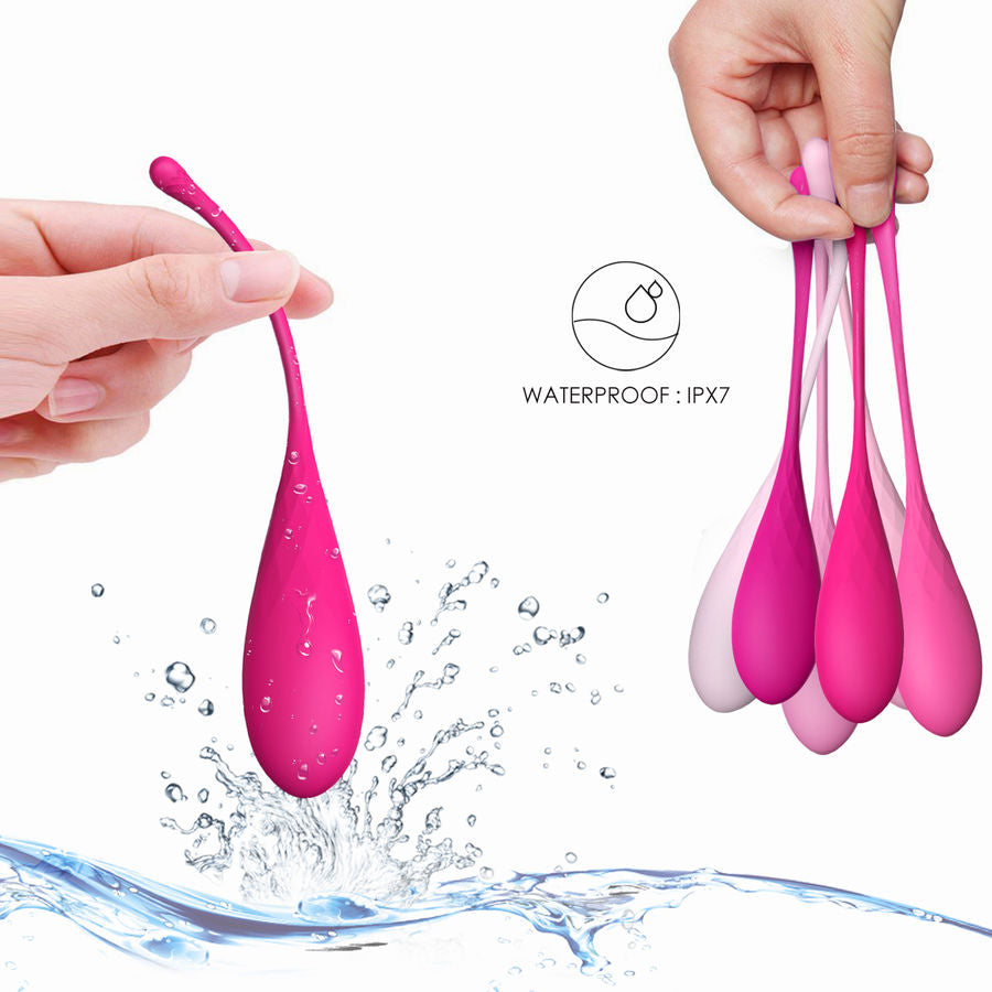 LESLIE - KEGEL FIT ENSEMBLE D'ENTRAÎNEMENT MUSCULAIRE PELVIEN 6 PCS - Sensualia