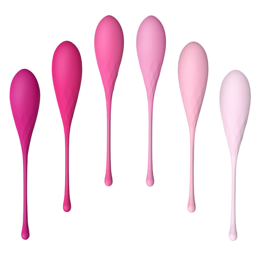 LESLIE - KEGEL FIT ENSEMBLE D'ENTRAÎNEMENT MUSCULAIRE PELVIEN 6 PCS - Sensualia