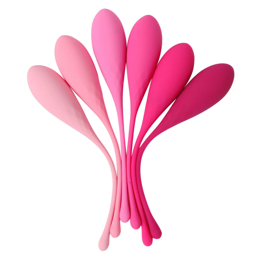 LESLIE - KEGEL FIT ENSEMBLE D'ENTRAÎNEMENT MUSCULAIRE PELVIEN 6 PCS - Sensualia