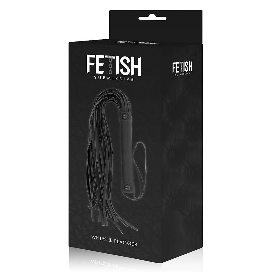 FETISH SUBMISSIVE - FOUET EN CUIR VÉGÉTALIEN - Sensualia