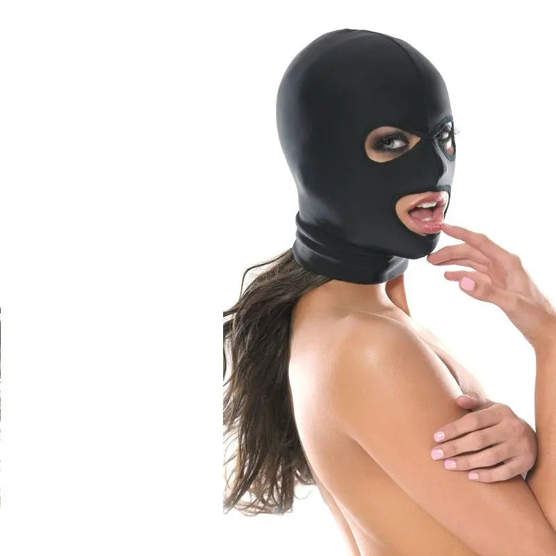 FETISH FANTASY SERIES - CAPUCHE 3 TROUS SPANDEX - Sensualia
