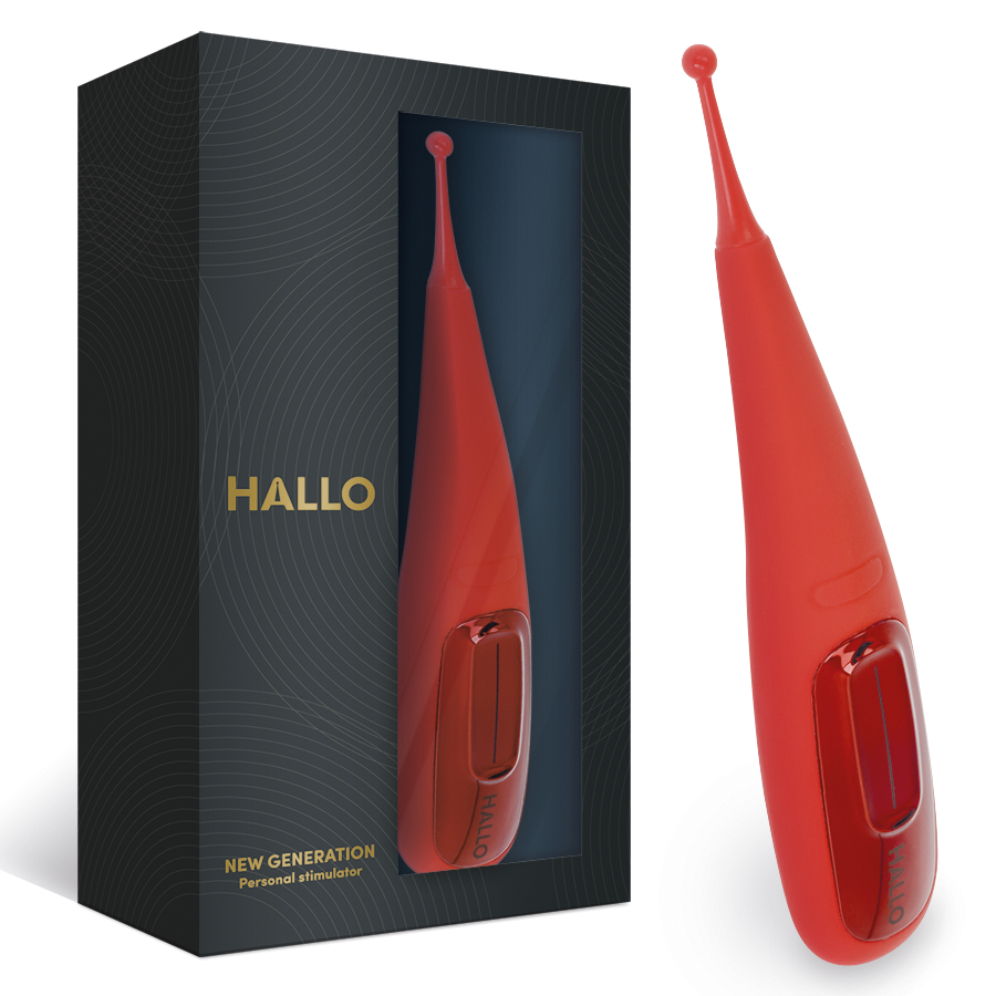 HALLO - FOCUS VIBRATOR ROUGE - Sensualia