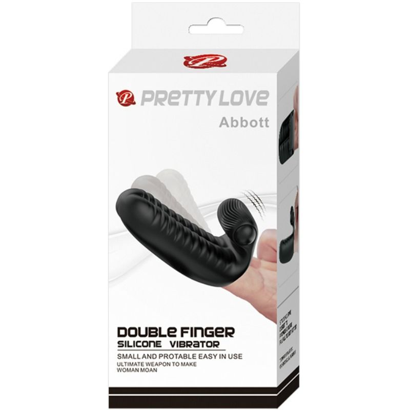 PRETTY LOVE - ABBOTT DÉS DÉS STIMULATEUR NOIR - Sensualia