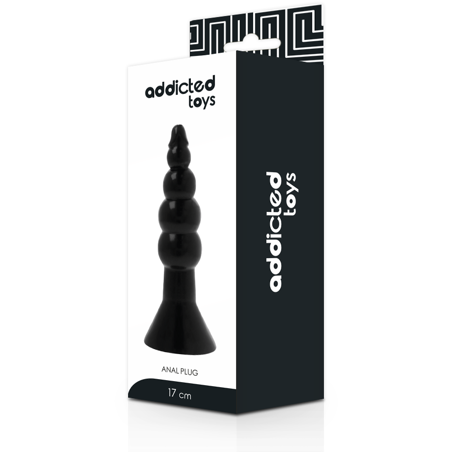ADDICTED TOYS - PLUG ANAL 17 CM NOIR - Sensualia