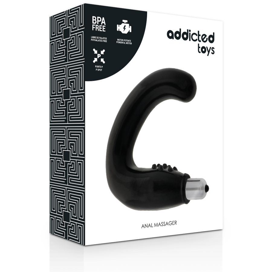 ADDICTED TOYS - MASSEUR ANAL NOIR - Sensualia