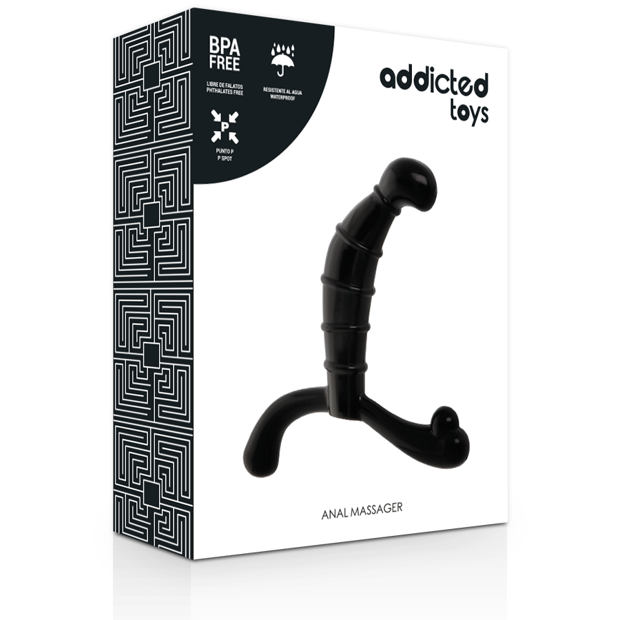 ADDICTED TOYS - PLAISIR ANAL PROSTATE NOIR - Sensualia