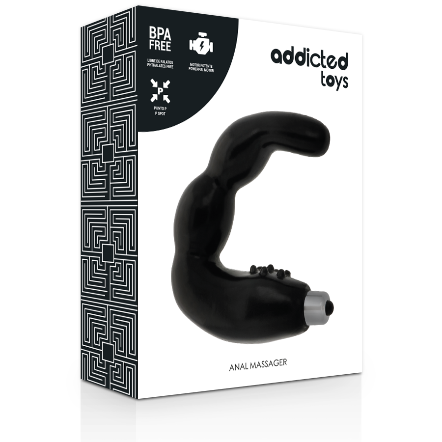 ADDICTED TOYS - MASSEUR ANAL DE PROSTATE VIBRATION - Sensualia