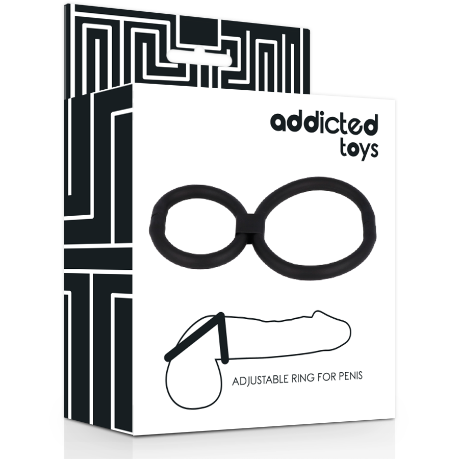 ADDICTED TOYS - ANNEAUX RÉGLABLES POUR PÉNIS - Sensualia