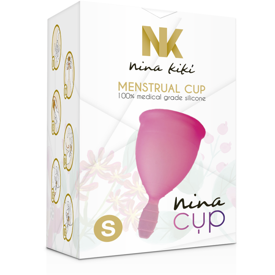 NINA KIKÍ - COUPE MENSTRUELLE ROSE - TAILLE S - Sensualia