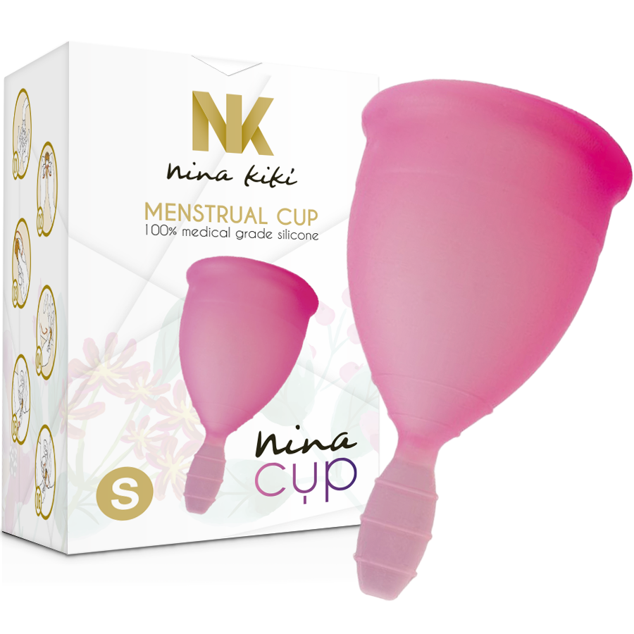 NINA KIKÍ - COUPE MENSTRUELLE ROSE - TAILLE S - Sensualia