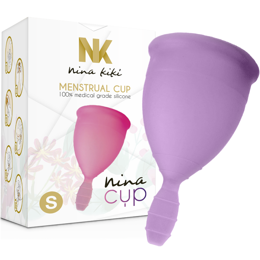 NINA KIKÍ - COUPE MENSTRUELLE VIOLET - TAILLE S - Sensualia