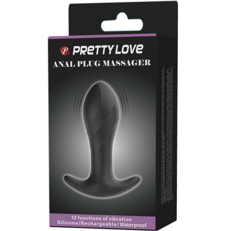 PRETTY LOVE - VIBRATEUR ANAL NOIR - Sensualia