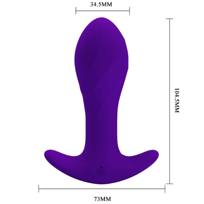 PRETTY LOVE - VIBRATEUR ANAL LILAS - Sensualia