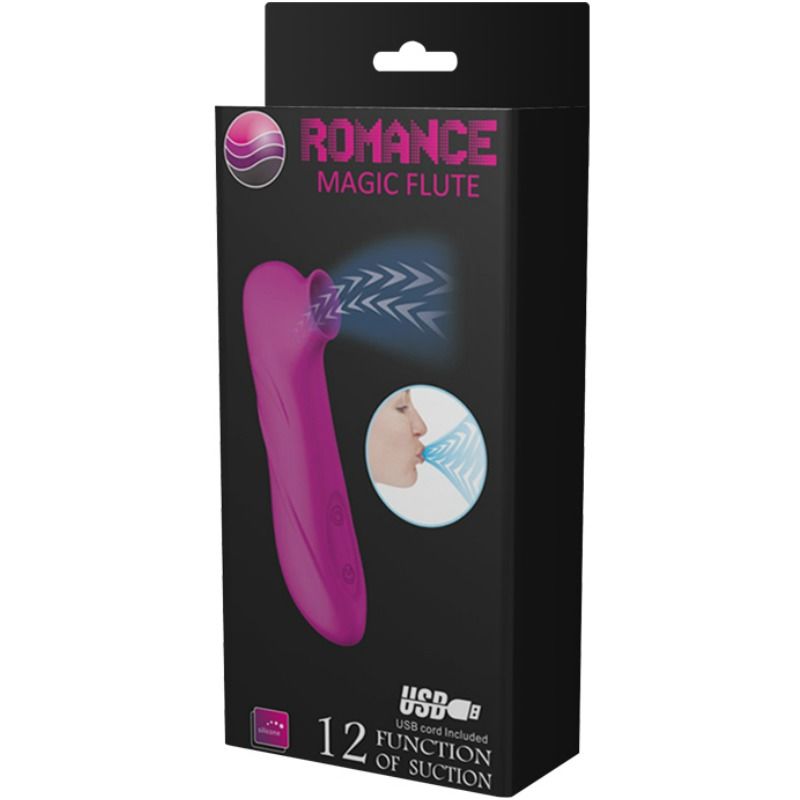 ROMANCE - STIMULATEUR DASPIRATION FLÛTE ENCHANTÉE ROMANCE