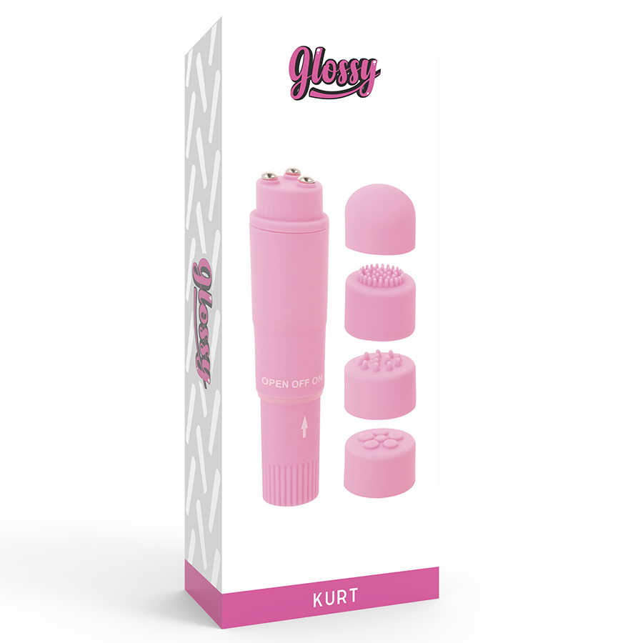 GLOSSY - MASSEUR DE POCHE KURT ROSE - Sensualia