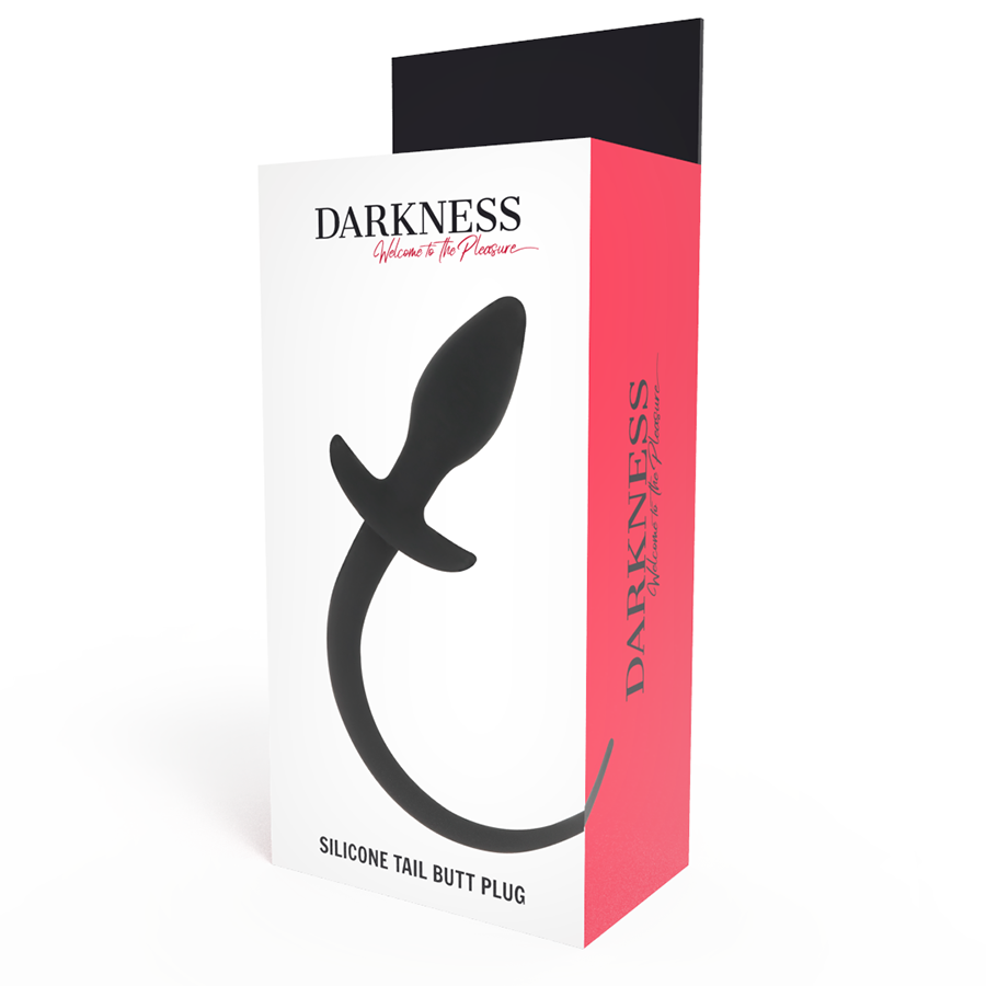 DARKNESS - PLUG ANAL 28 CM SILICONE NOIR - Sensualia