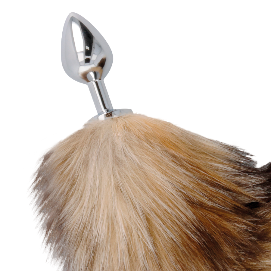 DARKNESS - TAIL BUTT PLUG SILVER - Sensualia