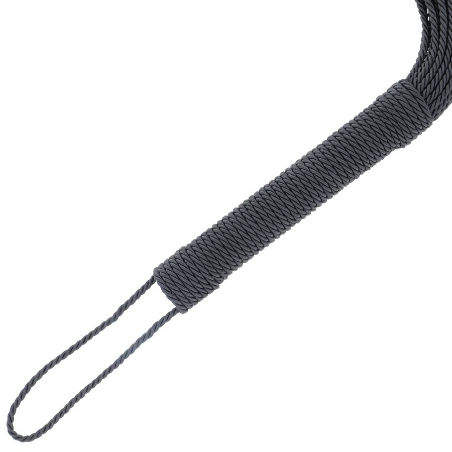 DARKNESS - FOUET DE BONDAGE NOIR 50CM - Sensualia