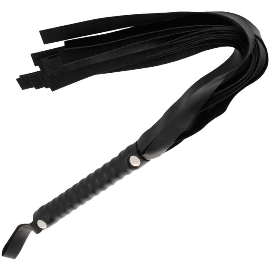 DARKNESS - FOUET DE BONDAGE NOIR 51 CM - Sensualia