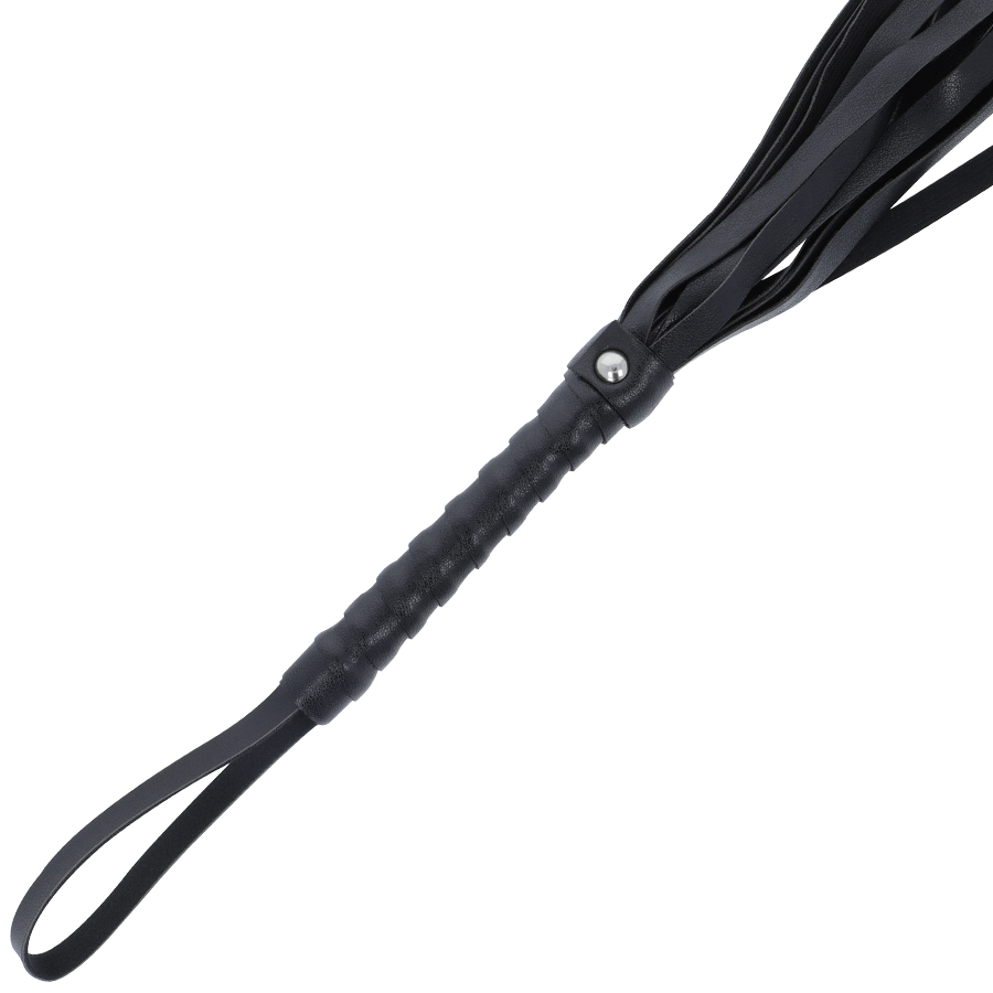 DARKNESS - FOUET DE BONDAGE NOIR 45 CM - Sensualia