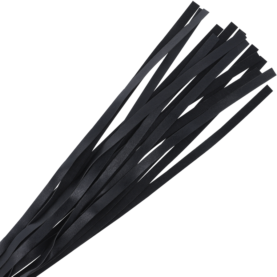 DARKNESS - FOUET DE BONDAGE NOIR 45 CM - Sensualia