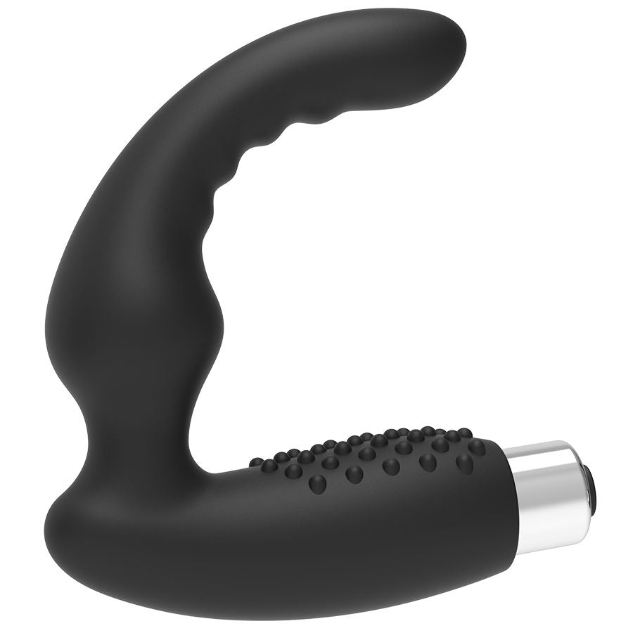 ADDICTED TOYS - VIBRATEUR PROSTATIQUE RECHARGEABLE MODÈLE 2 - NOIR - Sensualia
