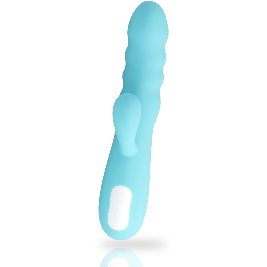 MIA - VIBRATEUR ROTATIF EIFFEL TURQUOISE BLEU MIA
