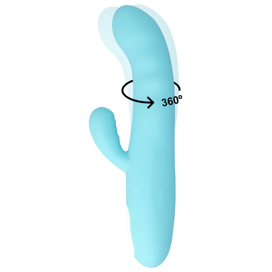MIA - VIBRATEUR ROTATIF EIFFEL TURQUOISE BLEU MIA