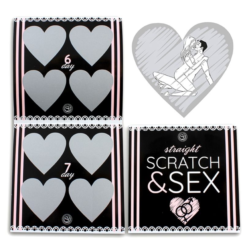 SECRETPLAY - JEU DE SCRATCH ET DE SEXE POUR COUPLES HAUTES (ES/EN/FR/PT/DE) - Sensualia
