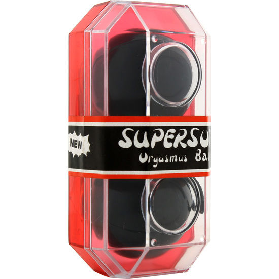 SEVEN CREATIONS - BOULES ORGASMIQUES SUPERSOFT NOIRES - Sensualia